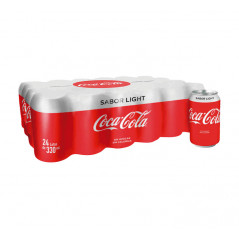 PACK 24 LATAS COCA COLA LIGHT 33cl