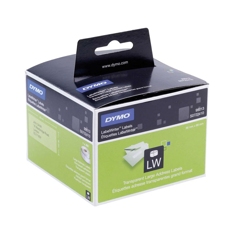 ROLLO 260 ETIQUETAS DYMO LW 89x36mm ROLLO 260 ETIQUETAS DYMO LW 89x36mm