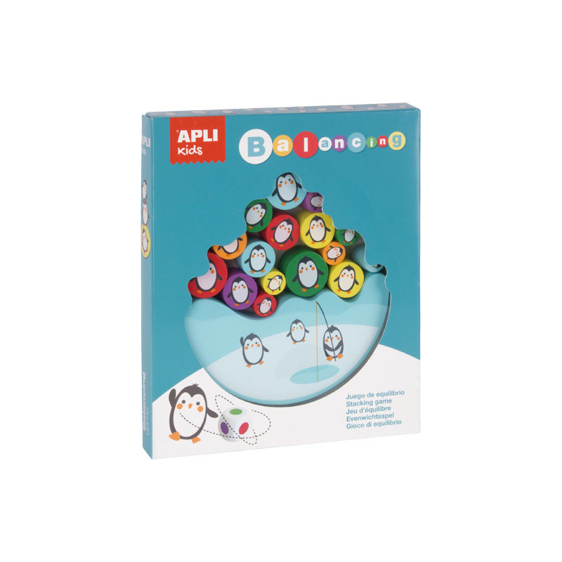 JUEGO DE EQUILIBRIO APLI KIDS "PINGÜINOS"