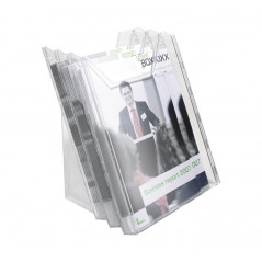 EXPOSITOR DURABLE COMBIBOXX A4 3 COMPARTIMENTOS