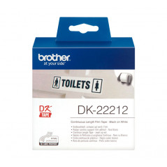 CINTA CONTINUA BROTHER DK22212 62mm PELÍCULA PLÁSTICA