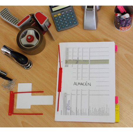 PACK 100 ENCUADERNADORES ELBA AD - CLIP ESTÁNDAR