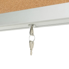 VITRINA EXTERIOR HORIZONTAL ROCADA 101x75cm CORCHO