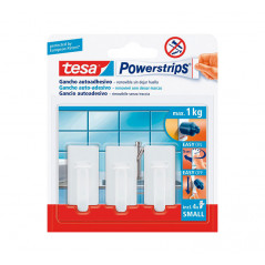 PACK 3 GANCHOS TESA POWERSTRIPS