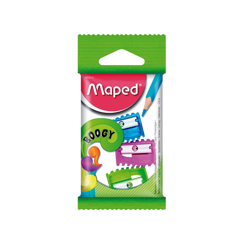 PACK 3 SACAPUNTAS MAPED BOOGY