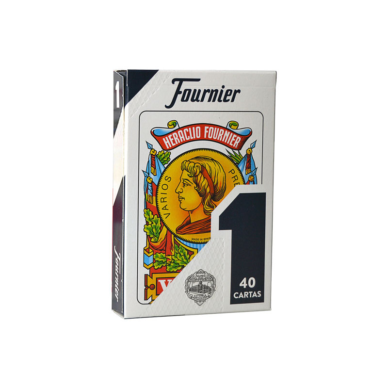 BARAJA ESPAÑOLA FOURNIER Nº1 40 CARTAS BARAJA ESPAÑOLA FOURNIER Nº1 40 CARTAS