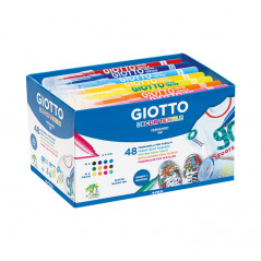 SCHOOLPACK 48 ROTULADORES GIOTTO DECOR TEXTILE