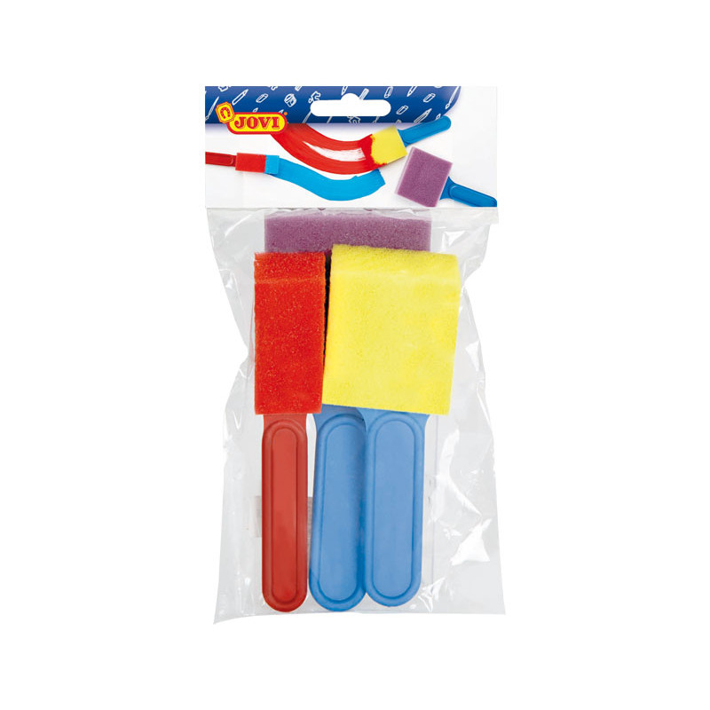 SET 3 PINCELES JOVI DE ESPUMA GRANDES SET 3 PINCELES JOVI DE ESPUMA GRANDES