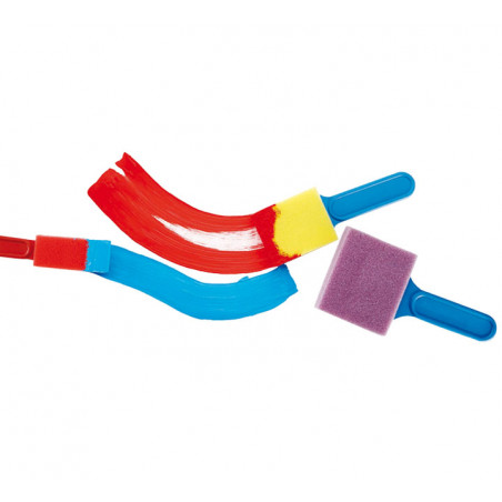 SET 3 PINCELES JOVI DE ESPUMA GRANDES