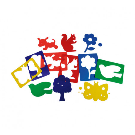 SET 6 PLANTILLAS HENBEA: PARQUE