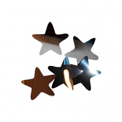 PACK 10 ESPEJOS HENBEA IRROMPIBLES: ESTRELLAS