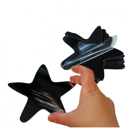 PACK 10 ESPEJOS HENBEA IRROMPIBLES: ESTRELLAS