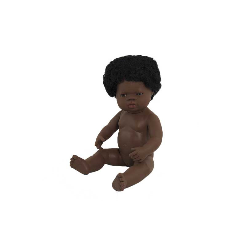 MUÑECO MINILAND: NIÑA AFRICANA MUÑECO MINILAND: NIÑA AFRICANA