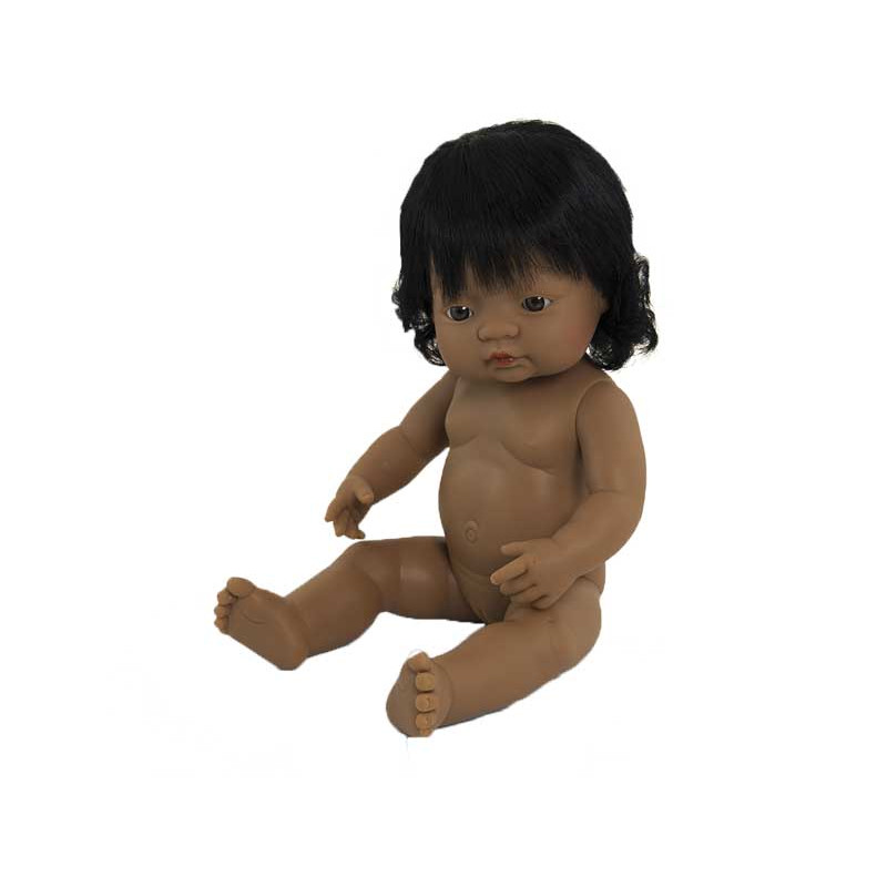 MUÑECO MINILAND: NIÑA LATINOAMERICANA MUÑECO MINILAND: NIÑA LATINOAMERICANA