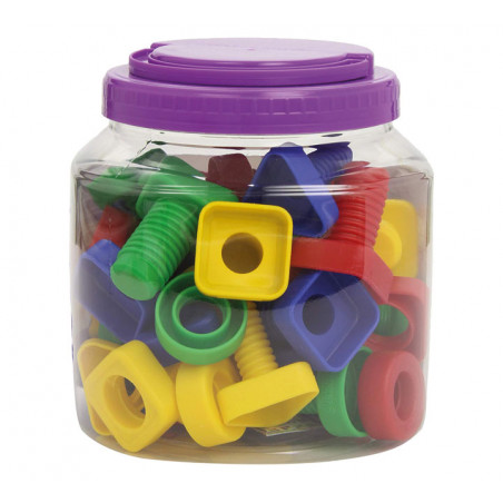 BOTE 48 PIEZAS MINILAND: TORNILLOS Y TUERCAS