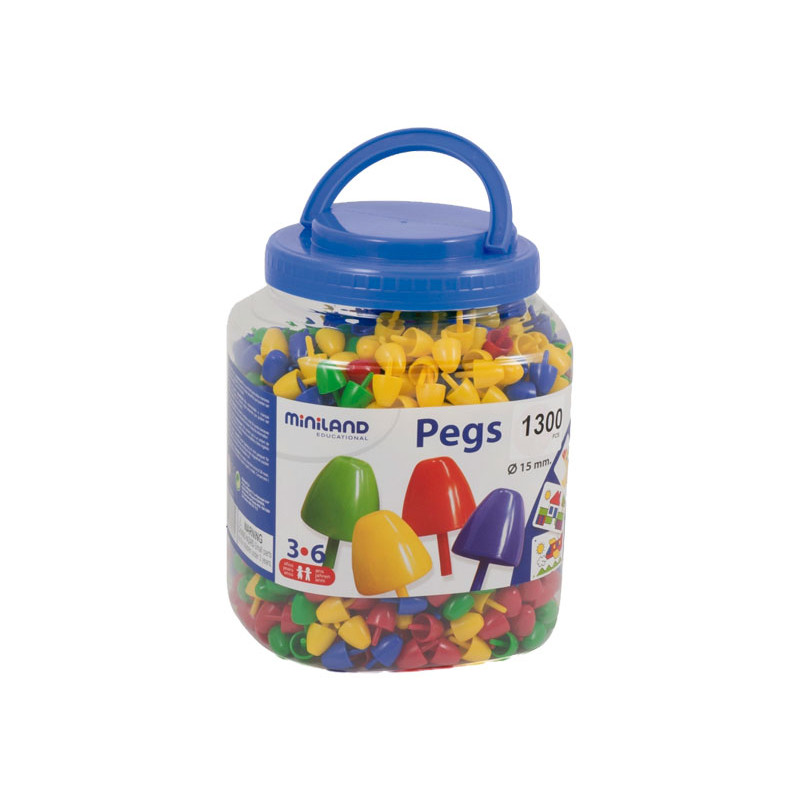 BOTE 1300 PIVOTES MINILAND PARA MOSAICOS Ø 1,5cm BOTE 1300 PIVOTES MINILAND PARA MOSAICOS Ø 1,5cm