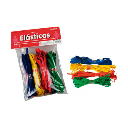 BOLSA 8 GOMAS ELÁSTICAS HENBEA 3m