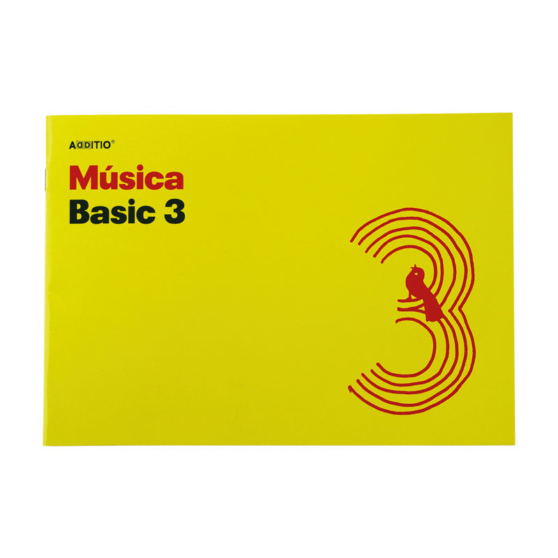 CUADERNO DE MÚSICA ADDITIO BASIC 3