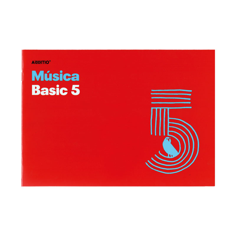 CUADERNO DE MÚSICA ADDITIO BASIC 5