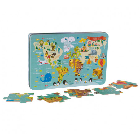 PUZZLE APLI KIDS "MAPAMUNDI"