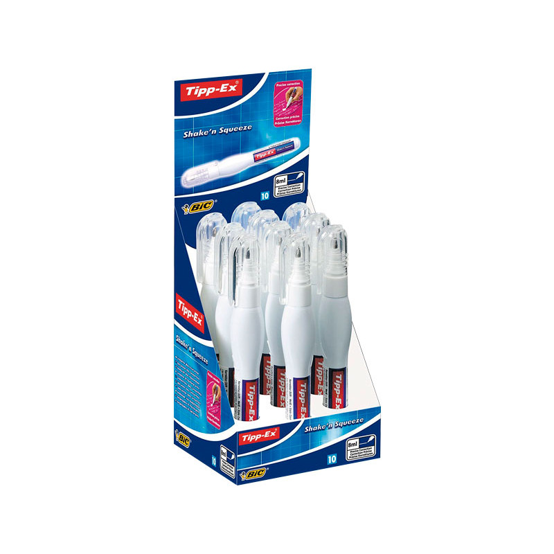 Tipp-Ex Shake N' Squeeze - Penne Correttrici, Set Da 3, Per Ufficio E Scuola - Foto 10