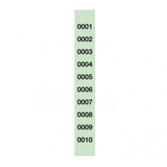 TIRAS DE RIFA APLI 1 AL 1.000 COLOR