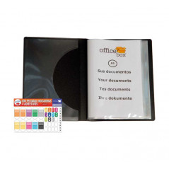 CARPETA 20 FUNDAS OFFICE BOX PERSONALIZABLE A5