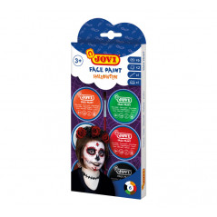 SET MAQUILLAJE CREMA JOVI 6 BOTES 8ml HALLOWEEN