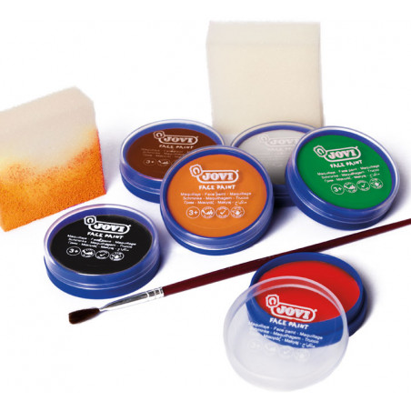 SET MAQUILLAJE CREMA JOVI 6 BOTES 8ml HALLOWEEN