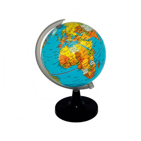 ESFERA TERRESTRE 10cm FÍSICO-POLÍTICA