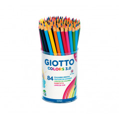 BOTE 84 LÁPICES GIOTTO COLORS 3.0