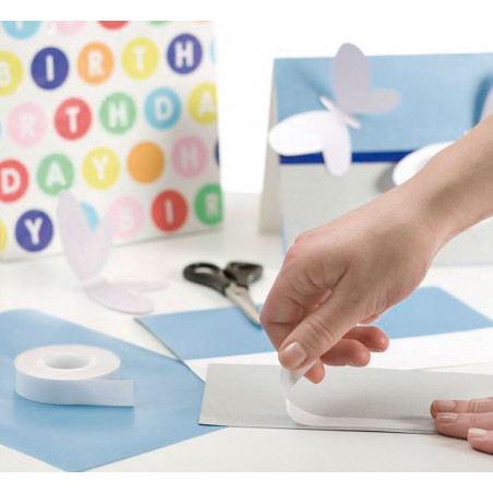 CINTA DOBLE CARA TESA  MANUALIDADES 10m x 15mm