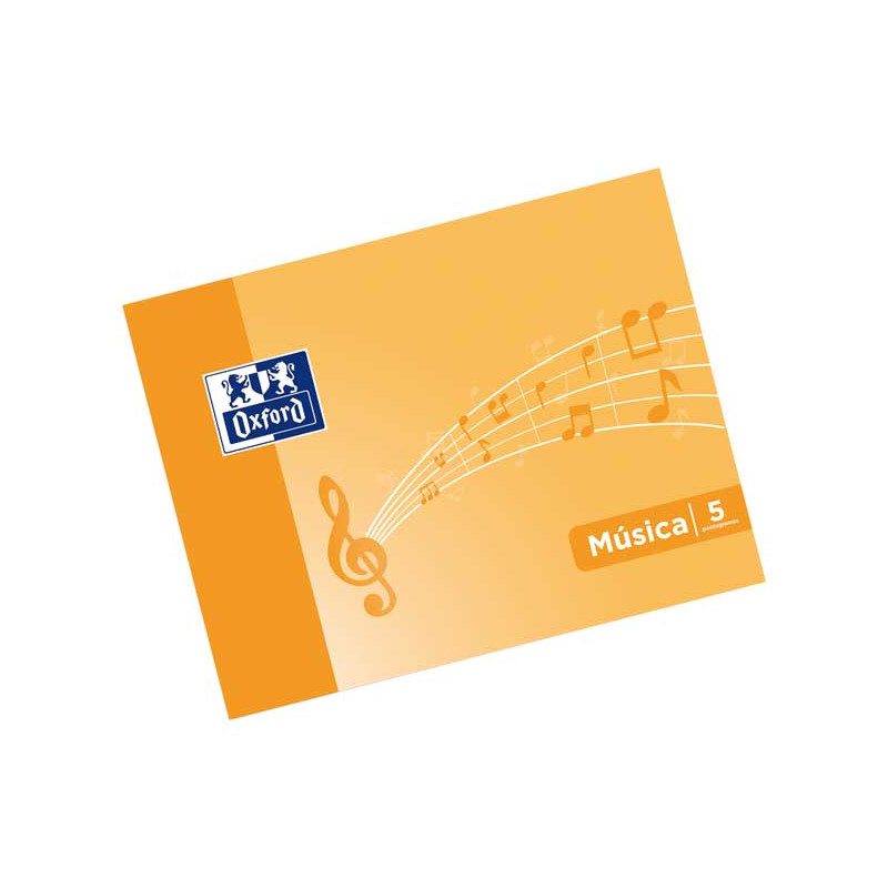 LIBRETA DE MÚSICA OXFORD 5 PENTAGRAMAS LIBRETA DE MÚSICA OXFORD 5 PENTAGRAMAS