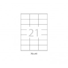 CAJA 100h ETIQUETAS A-SERIES 70x41mm