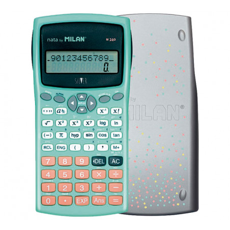CALCULADORA CIENTÍFICA MILAN M240 SILVER EDITION