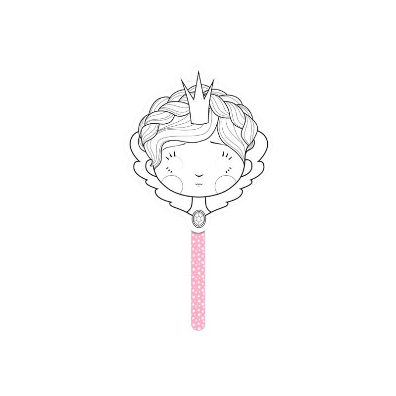 MÁSCARA PARA COLOREAR CLAIREFONTAINE "GRAFFY STICK: PRINCESA" MÁSCARA PARA COLOREAR CLAIREFONTAINE "GRAFFY STICK: PRINCESA"