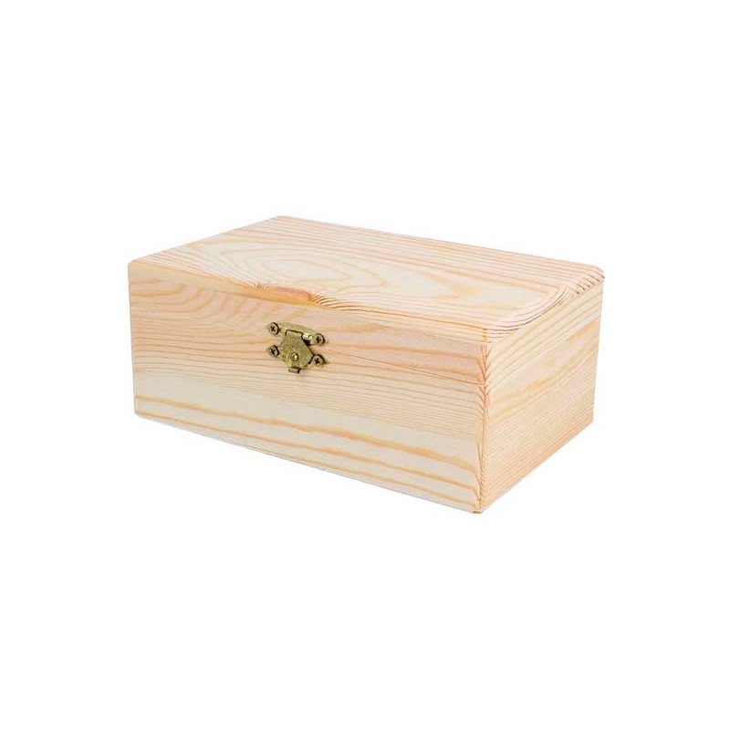 CAJA MADERA DE PINO INNSPIRO RECTANGULAR 17x11x7cm