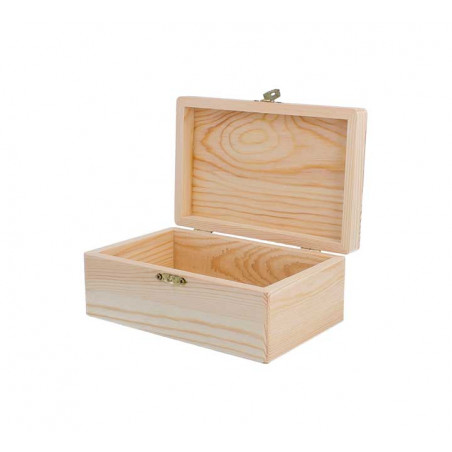CAJA MADERA DE PINO INNSPIRO RECTANGULAR 17x11x7cm