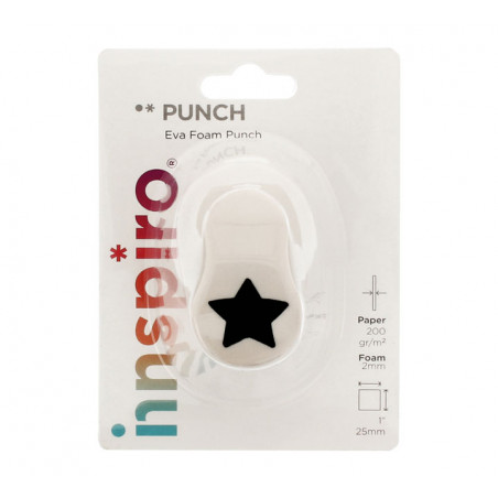 TROQUELADORA INNSPIRO "ESTRELLA" 25mm