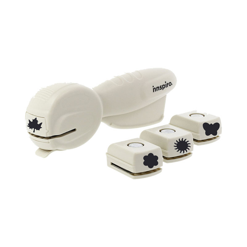 SET TROQUELADORA CASSETTE INNSPIRO + 4 CARTUCHOS "NATURALEZA"