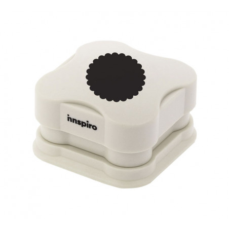 TROQUELADORA MAGNÉTICA INNSPIRO ANYWHERE "CÍRCULO FESTONEADO" 38mm