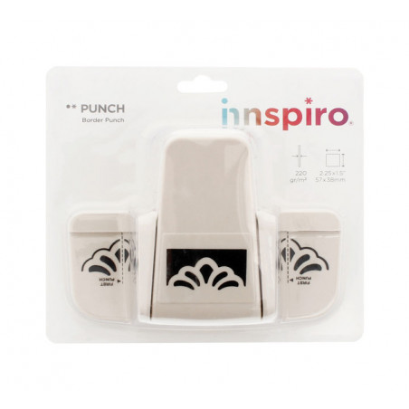 TROQUELADORA INNSPIRO DE BORDES CONTINUOS "HOJAS" 57x38mm