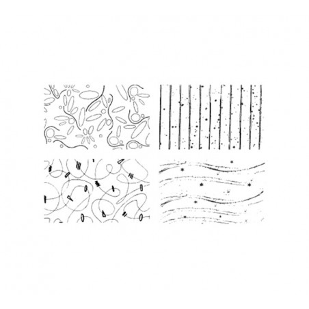 SELLOS ACRÍLICOS INNSPIRO "TEXTURAS nº3"