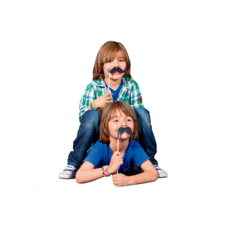 PACK 6 BIGOTES NIEFENVER DE CARTULINA