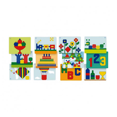 PACK 12 LÁMINAS MINILAND PARA MOSAICOS GIGANTES