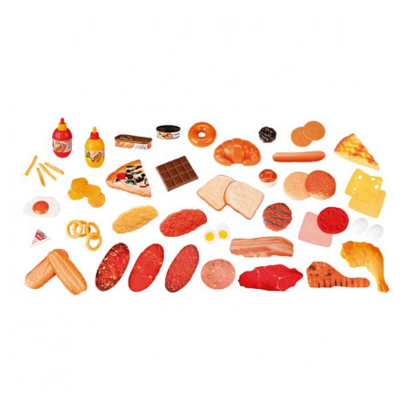 CONTENEDOR 52 PIEZAS MINILAND: COMIDA RÁPIDA