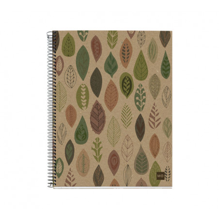 CUADERNO MIQUEL RIUS NOTEBOOK 4 "ECOHOJAS" 120h A5