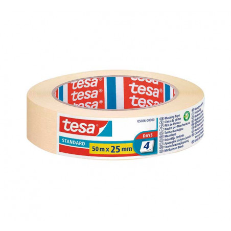 CINTA DE PINTAR TESA STANDARD 25mmx50m