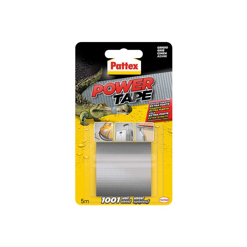 CINTA ADHESIVA PATTEX POWER TAPE 50mm x 5m CINTA ADHESIVA PATTEX POWER TAPE 50mm x 5m