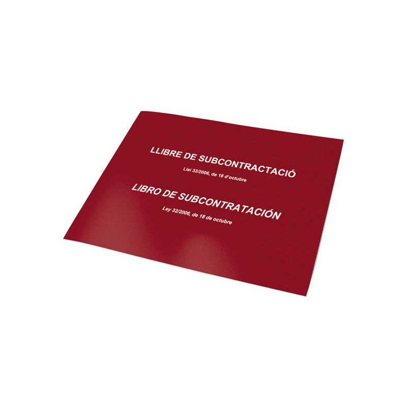 LIBRO SUBCONTRATACIÓN CATALÁN LIBRO SUBCONTRATACIÓN CATALÁN